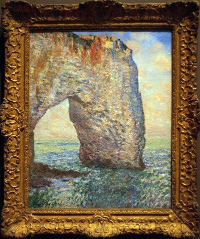 The Manneporte near Étretat by Claude Monet